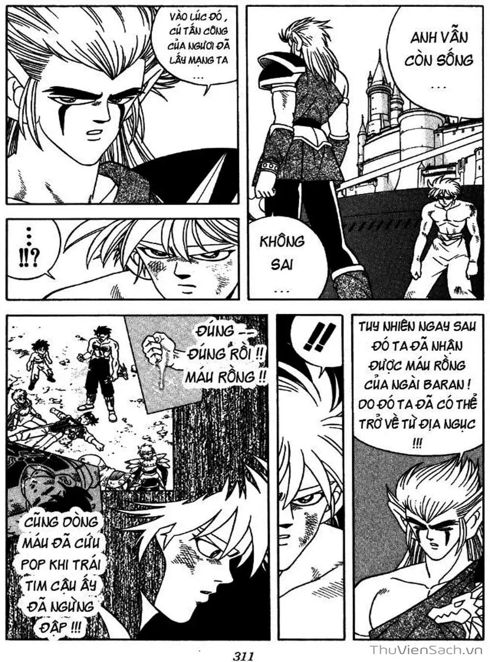 Truyện Tranh Dấu Ấn Rồng Thiêng - Dragon Quest trang 4