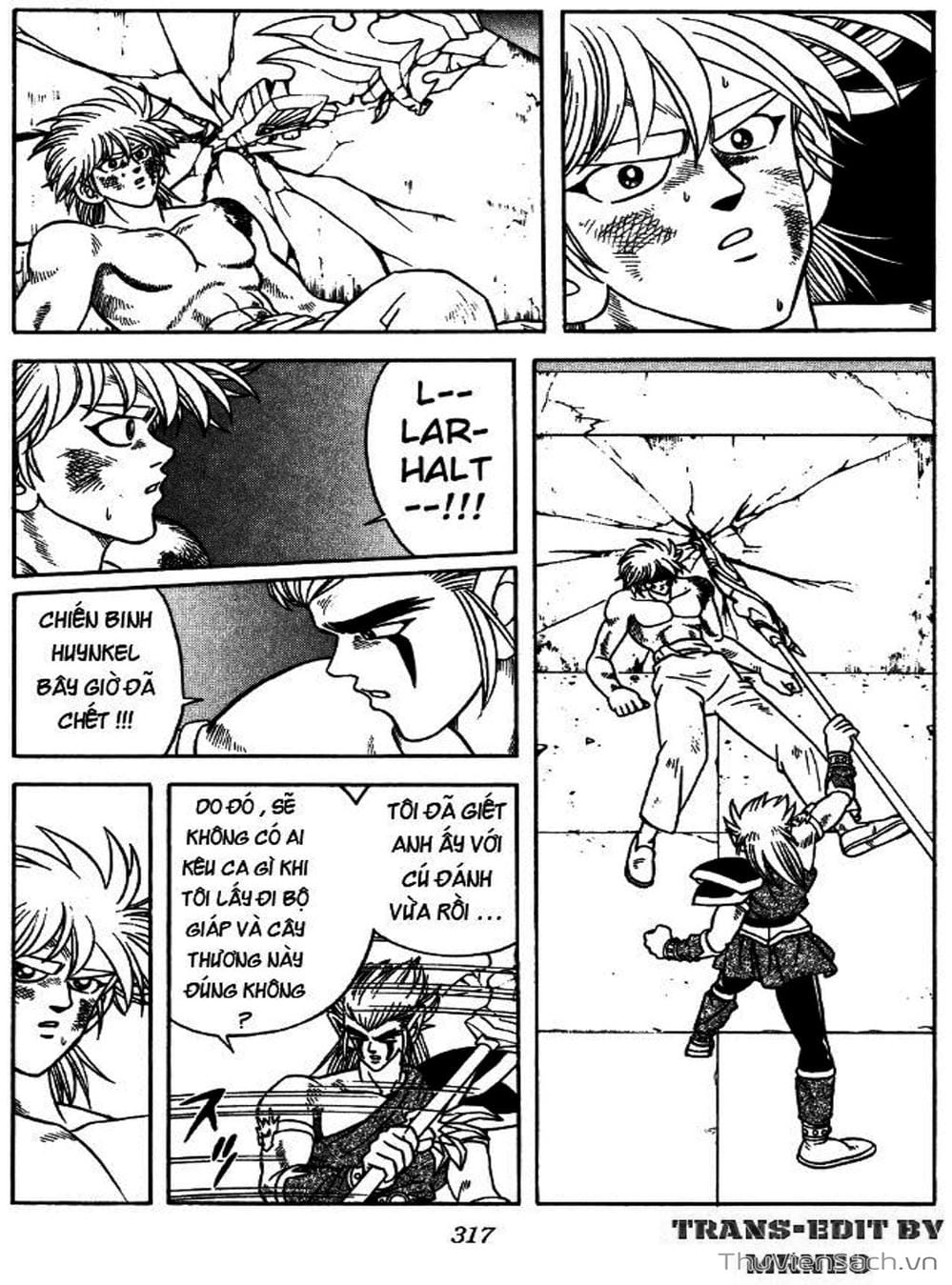 Truyện Tranh Dấu Ấn Rồng Thiêng - Dragon Quest trang 4