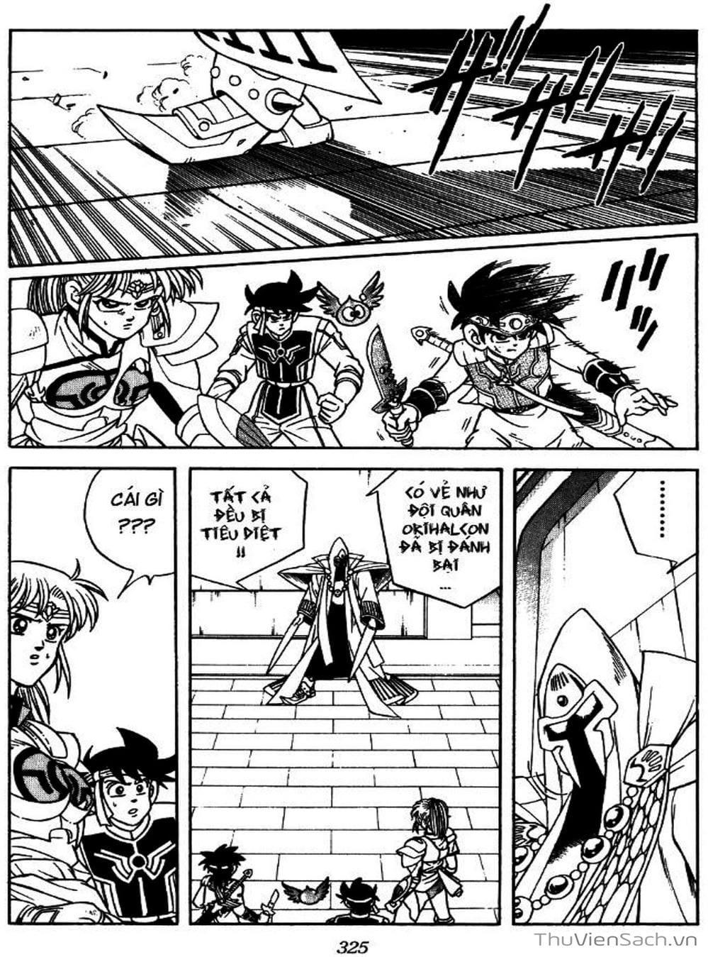 Truyện Tranh Dấu Ấn Rồng Thiêng - Dragon Quest trang 4