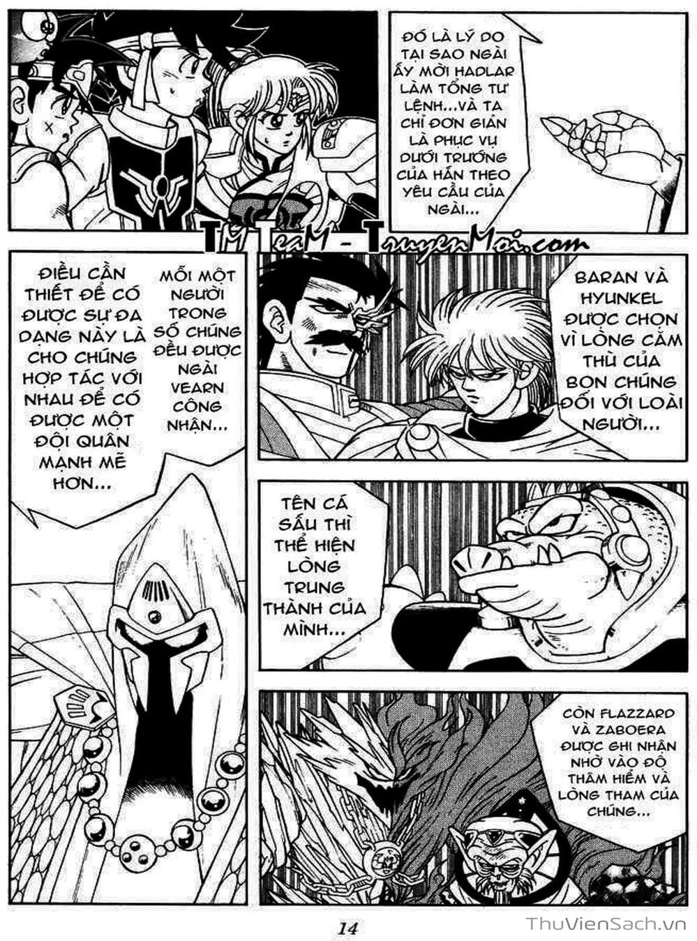 Truyện Tranh Dấu Ấn Rồng Thiêng - Dragon Quest trang 4