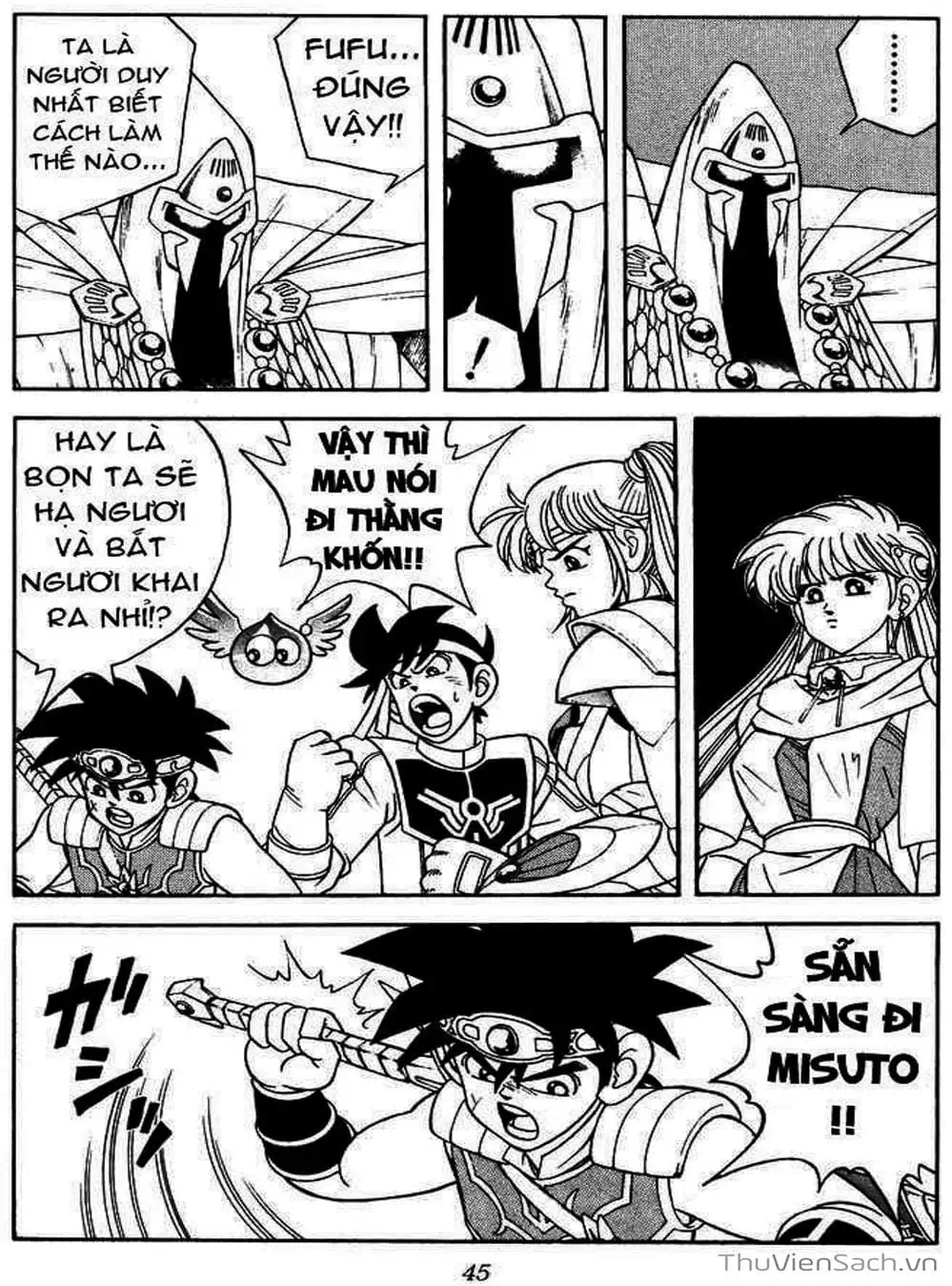 Truyện Tranh Dấu Ấn Rồng Thiêng - Dragon Quest trang 4