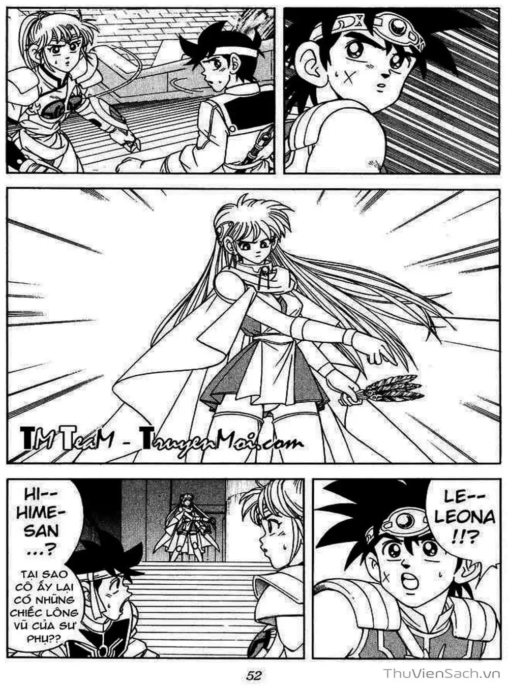 Truyện Tranh Dấu Ấn Rồng Thiêng - Dragon Quest trang 4