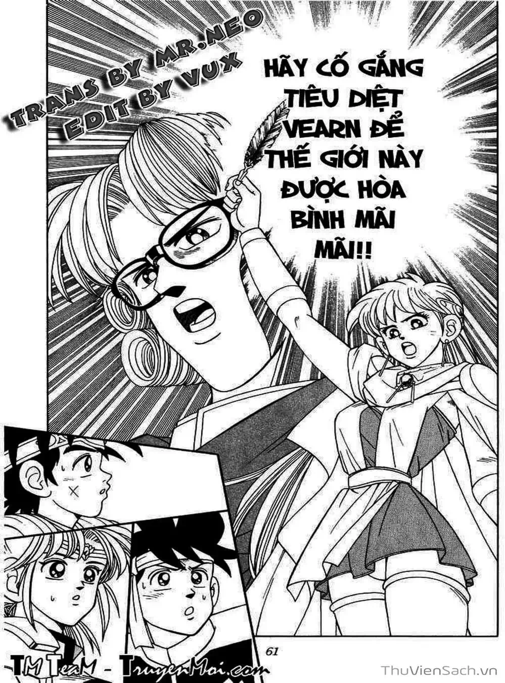 Truyện Tranh Dấu Ấn Rồng Thiêng - Dragon Quest trang 4