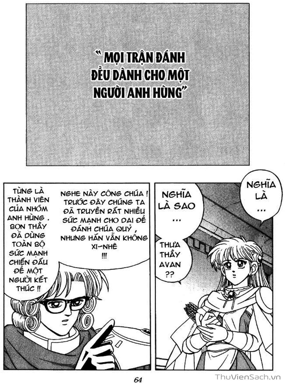 Truyện Tranh Dấu Ấn Rồng Thiêng - Dragon Quest trang 4