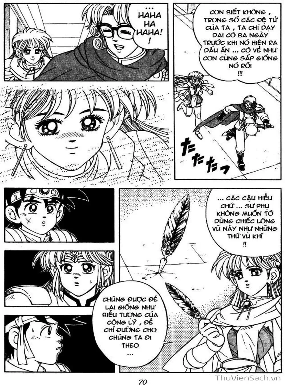 Truyện Tranh Dấu Ấn Rồng Thiêng - Dragon Quest trang 4