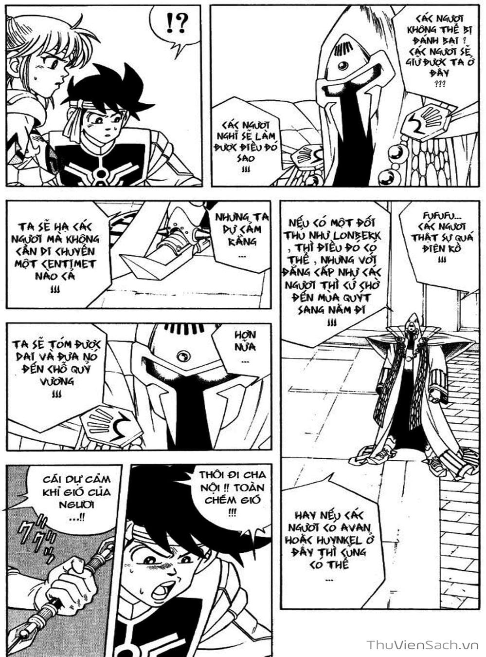 Truyện Tranh Dấu Ấn Rồng Thiêng - Dragon Quest trang 4