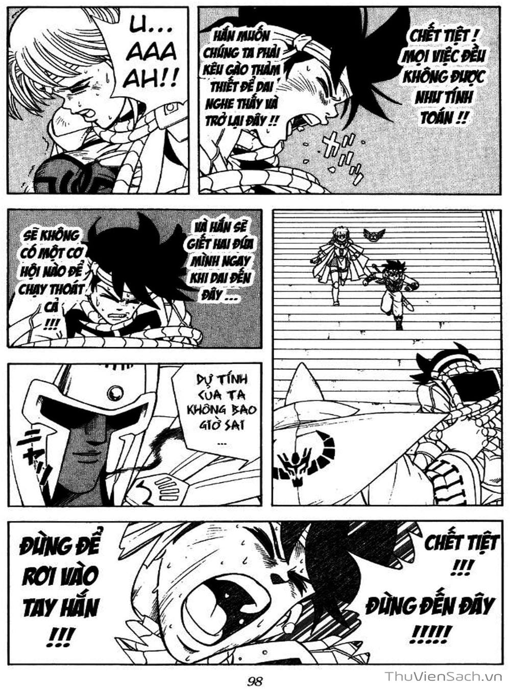 Truyện Tranh Dấu Ấn Rồng Thiêng - Dragon Quest trang 4