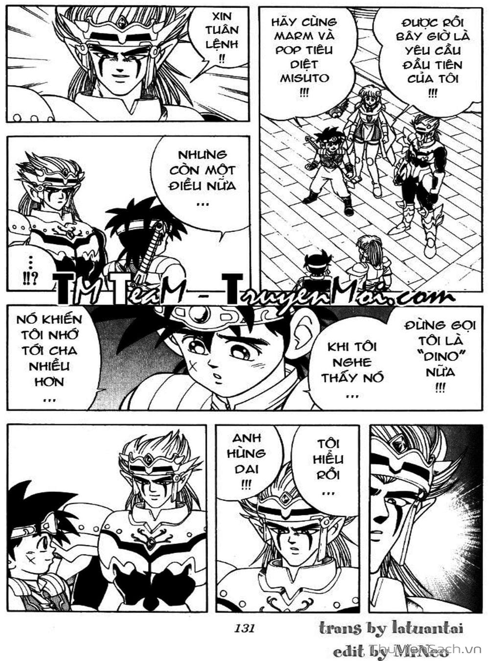 Truyện Tranh Dấu Ấn Rồng Thiêng - Dragon Quest trang 4