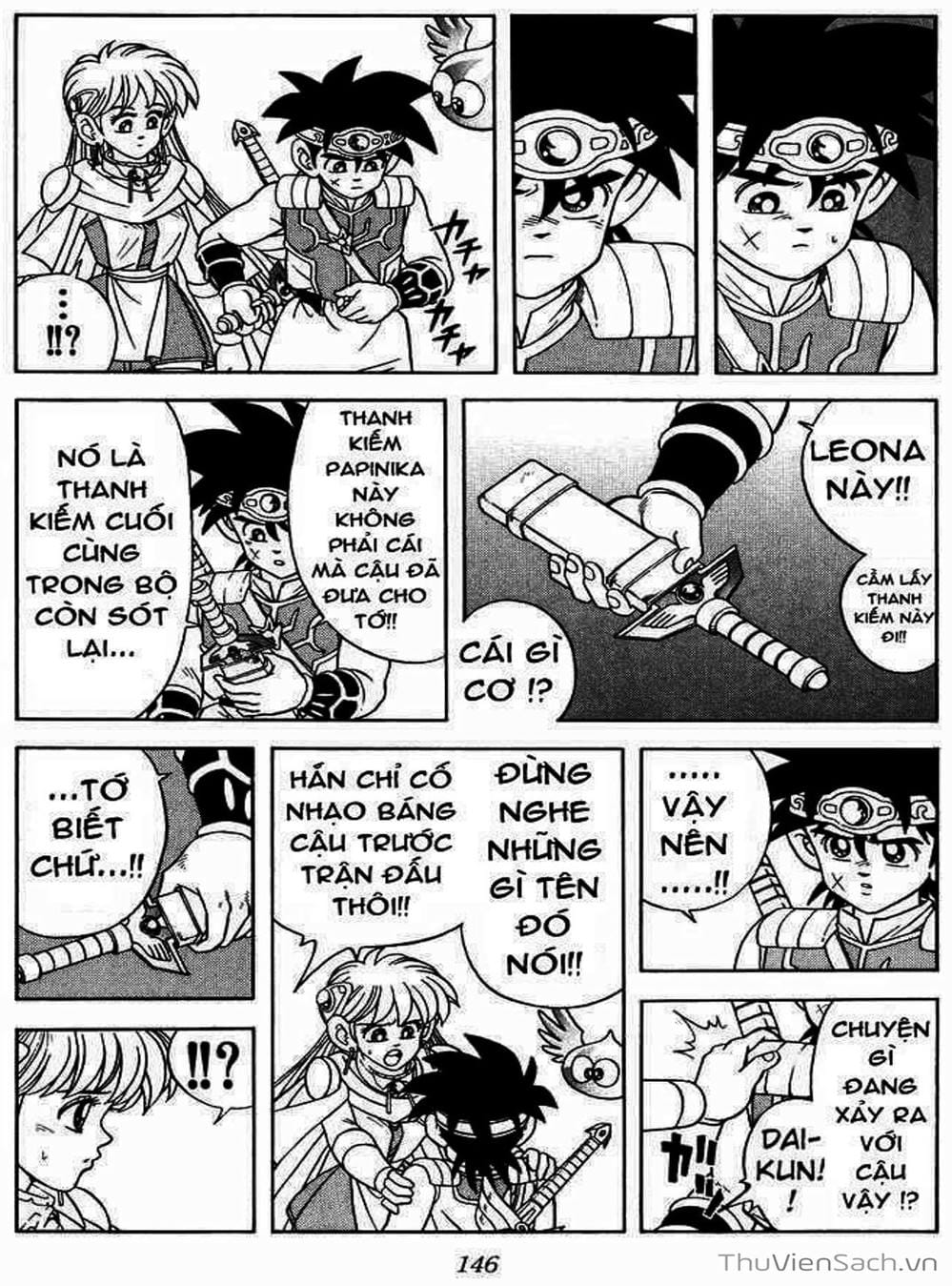 Truyện Tranh Dấu Ấn Rồng Thiêng - Dragon Quest trang 4