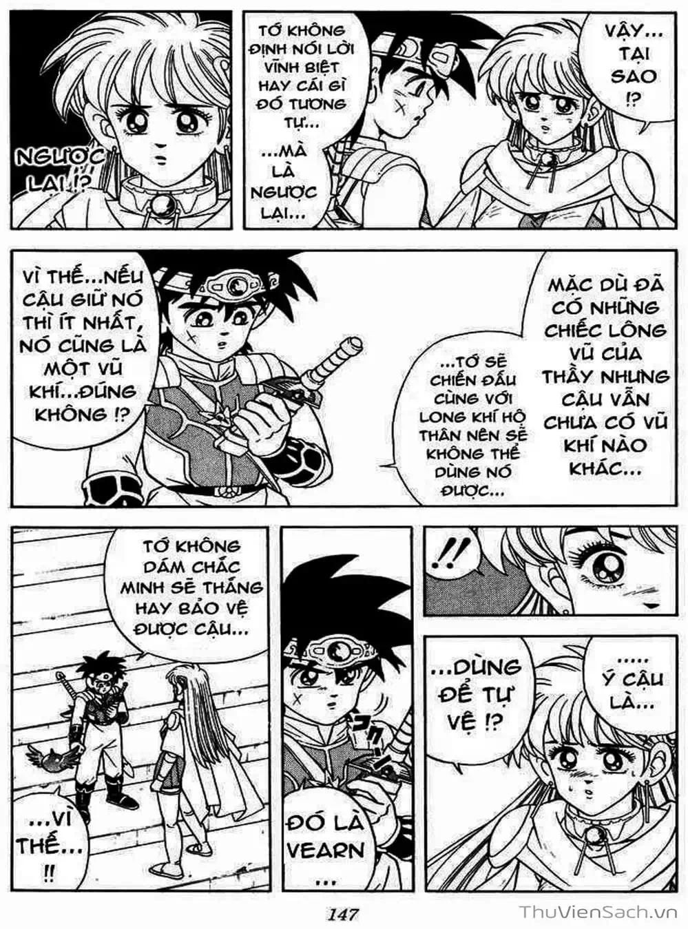 Truyện Tranh Dấu Ấn Rồng Thiêng - Dragon Quest trang 4