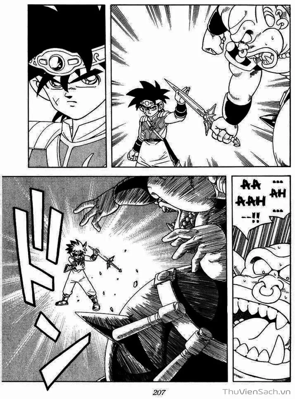 Truyện Tranh Dấu Ấn Rồng Thiêng - Dragon Quest trang 4