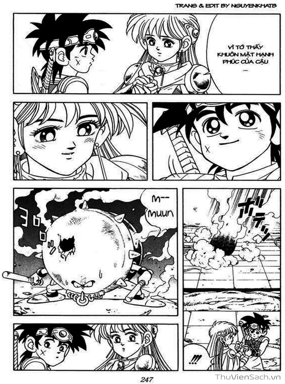 Truyện Tranh Dấu Ấn Rồng Thiêng - Dragon Quest trang 4