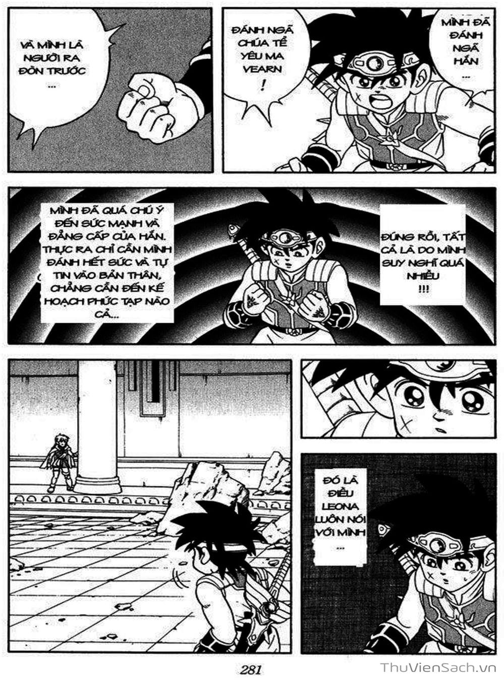 Truyện Tranh Dấu Ấn Rồng Thiêng - Dragon Quest trang 4