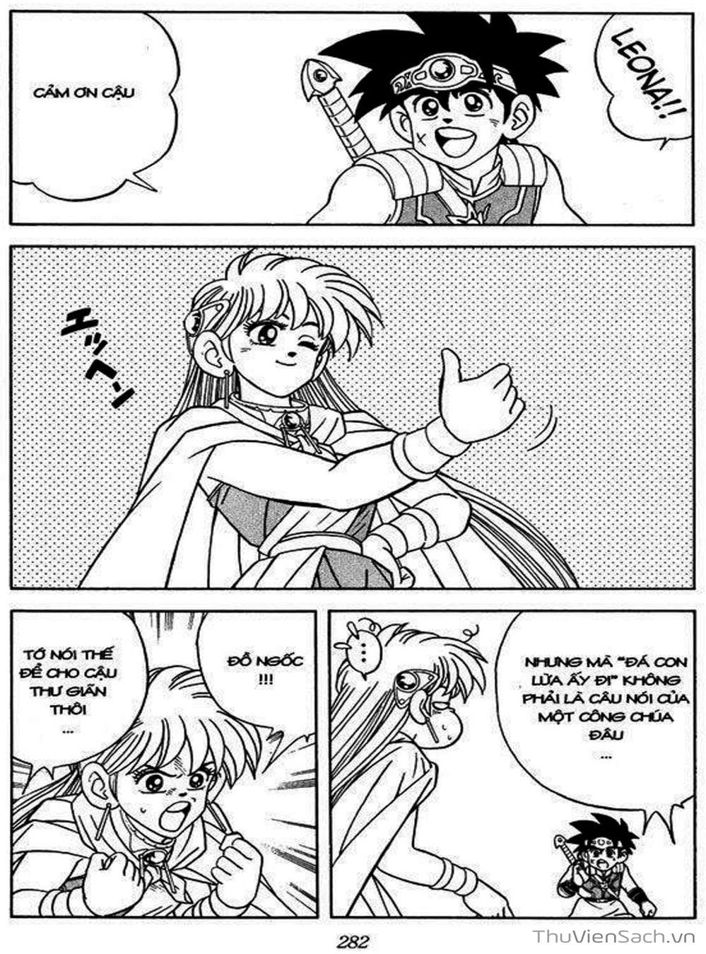 Truyện Tranh Dấu Ấn Rồng Thiêng - Dragon Quest trang 4