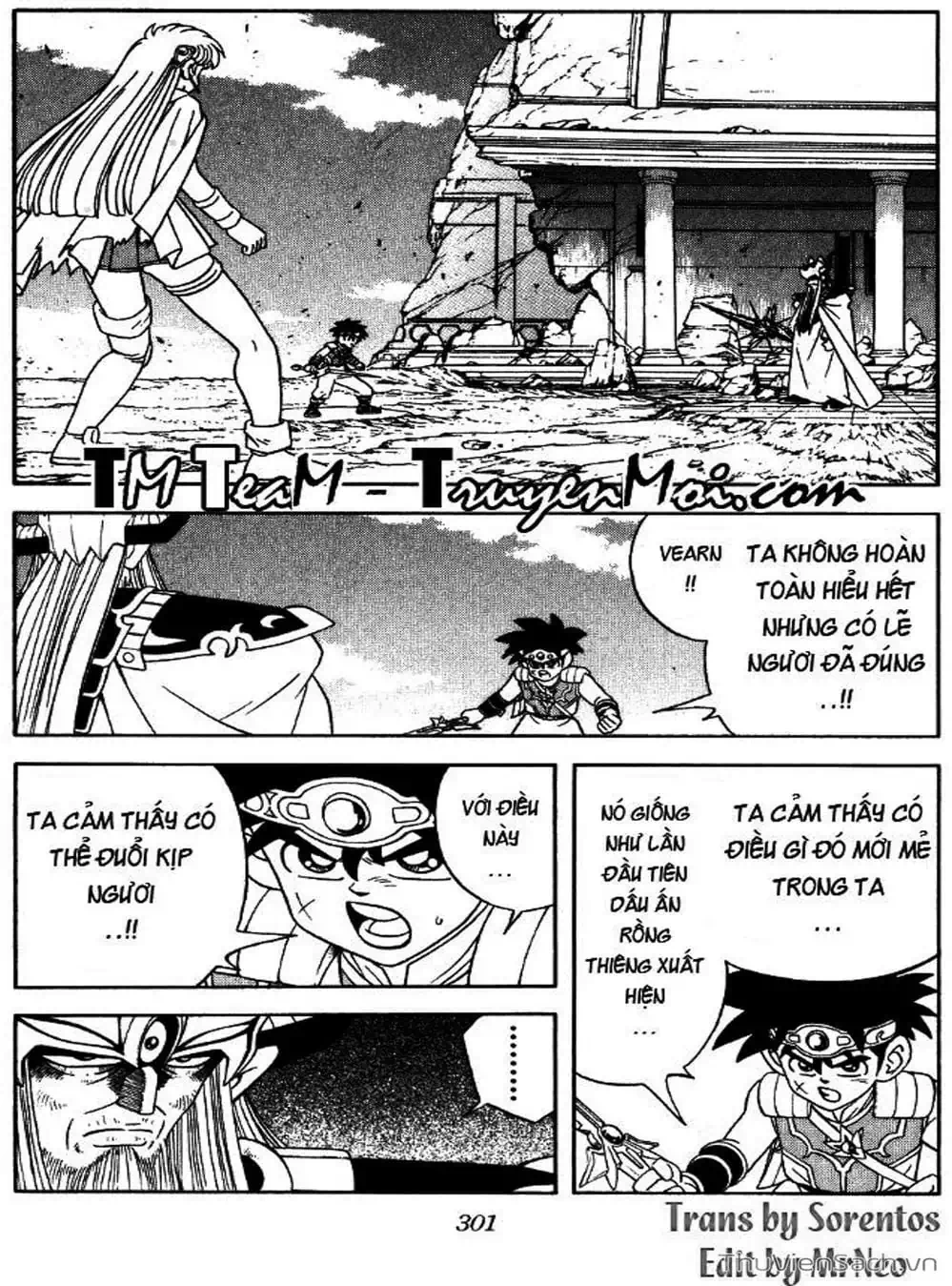 Truyện Tranh Dấu Ấn Rồng Thiêng - Dragon Quest trang 4