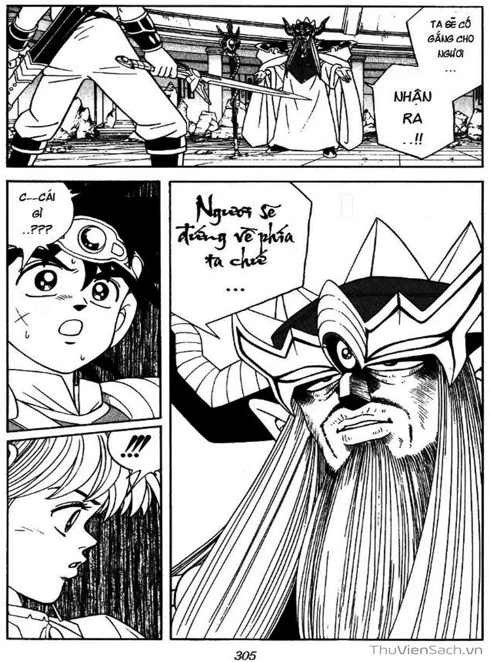 Truyện Tranh Dấu Ấn Rồng Thiêng - Dragon Quest trang 4