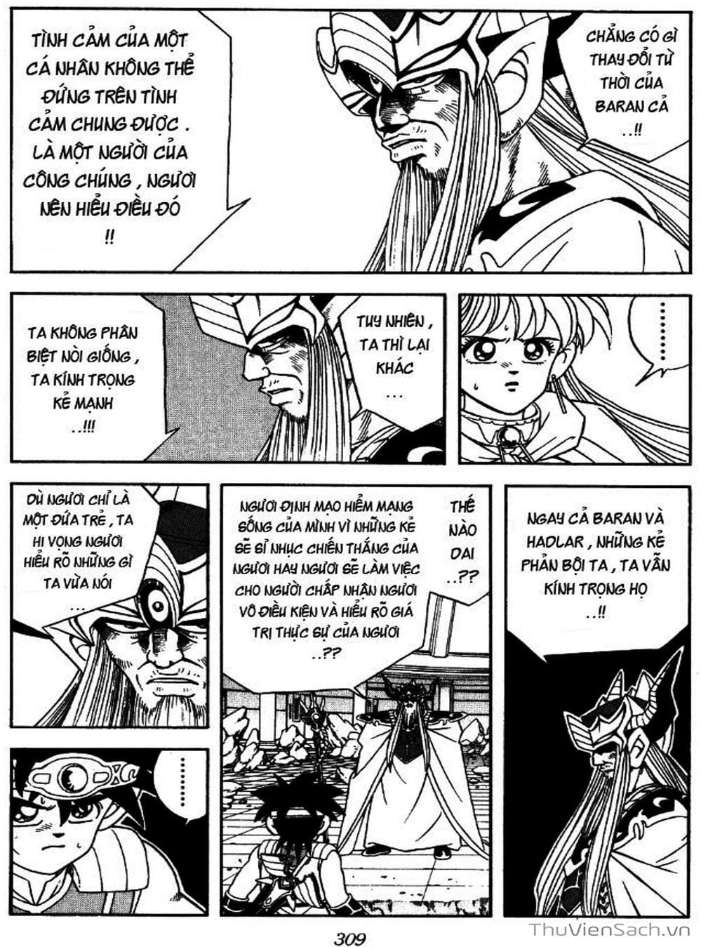 Truyện Tranh Dấu Ấn Rồng Thiêng - Dragon Quest trang 4