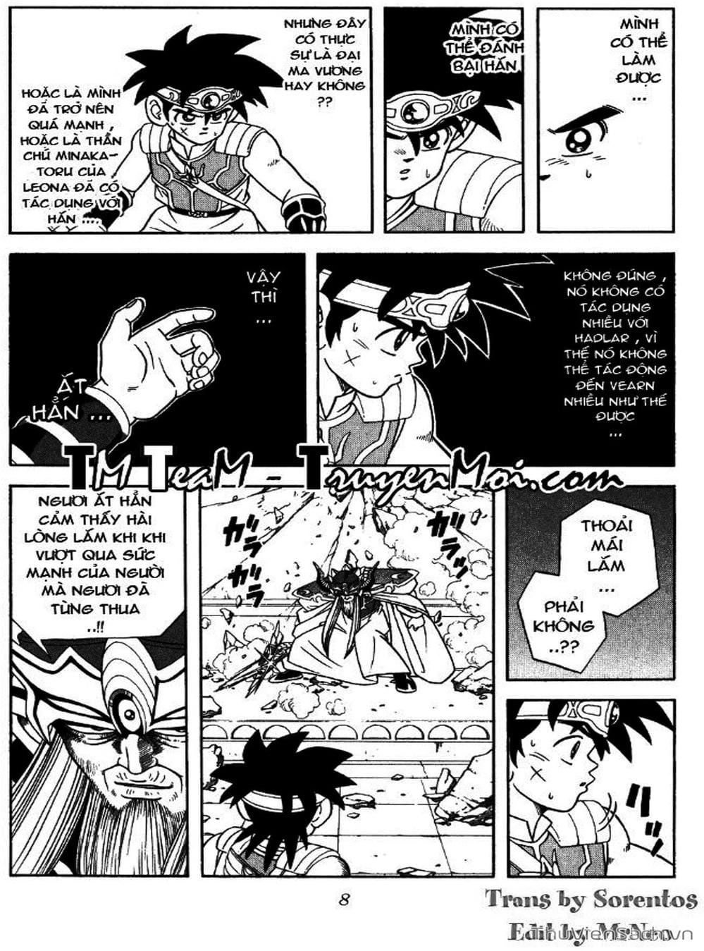 Truyện Tranh Dấu Ấn Rồng Thiêng - Dragon Quest trang 4