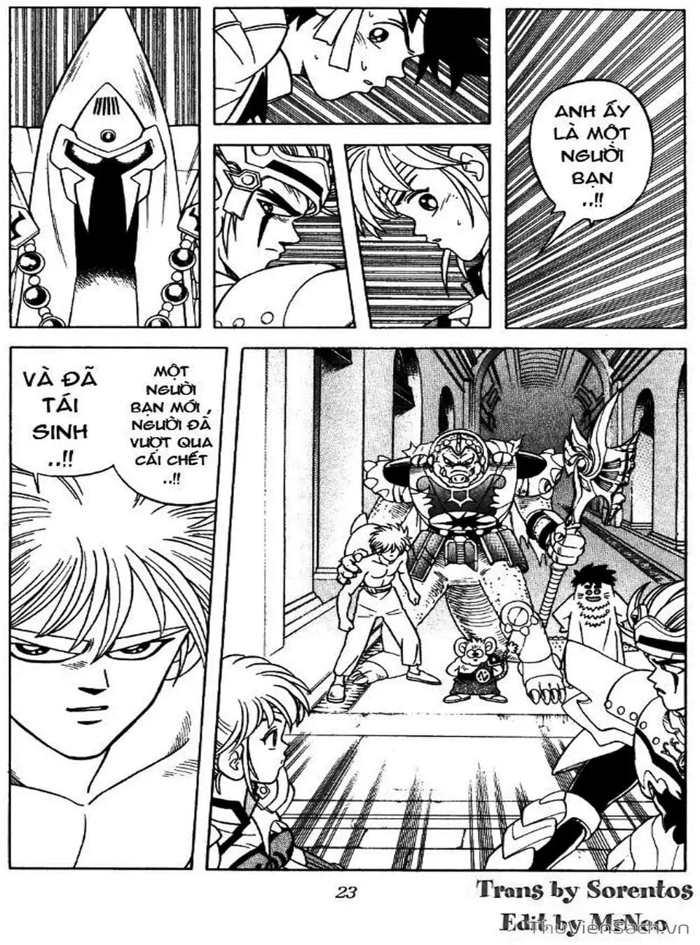 Truyện Tranh Dấu Ấn Rồng Thiêng - Dragon Quest trang 4