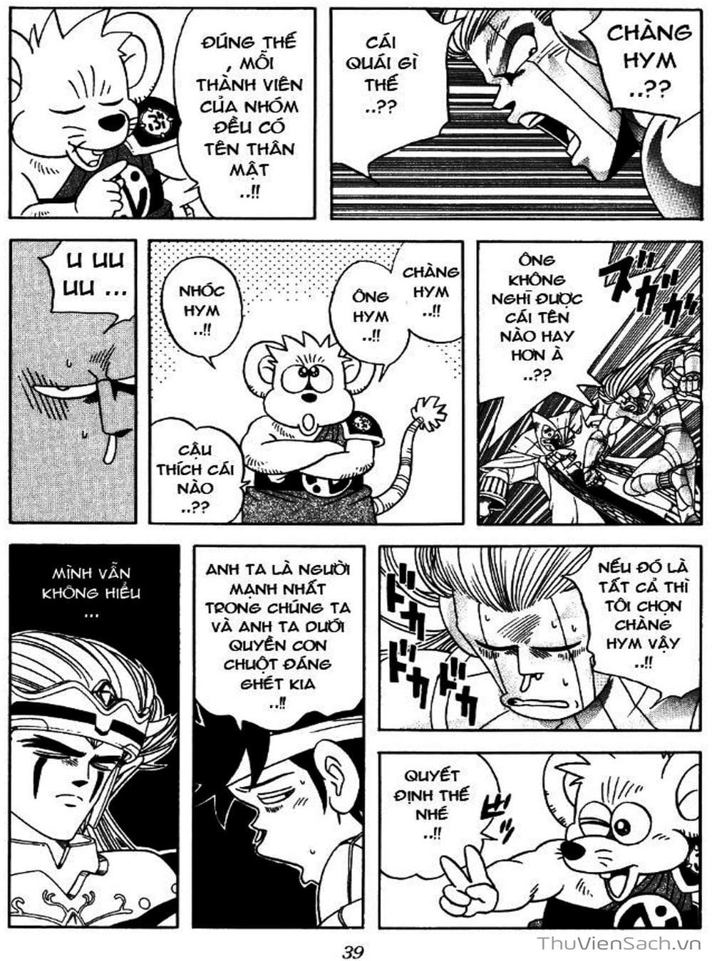 Truyện Tranh Dấu Ấn Rồng Thiêng - Dragon Quest trang 4