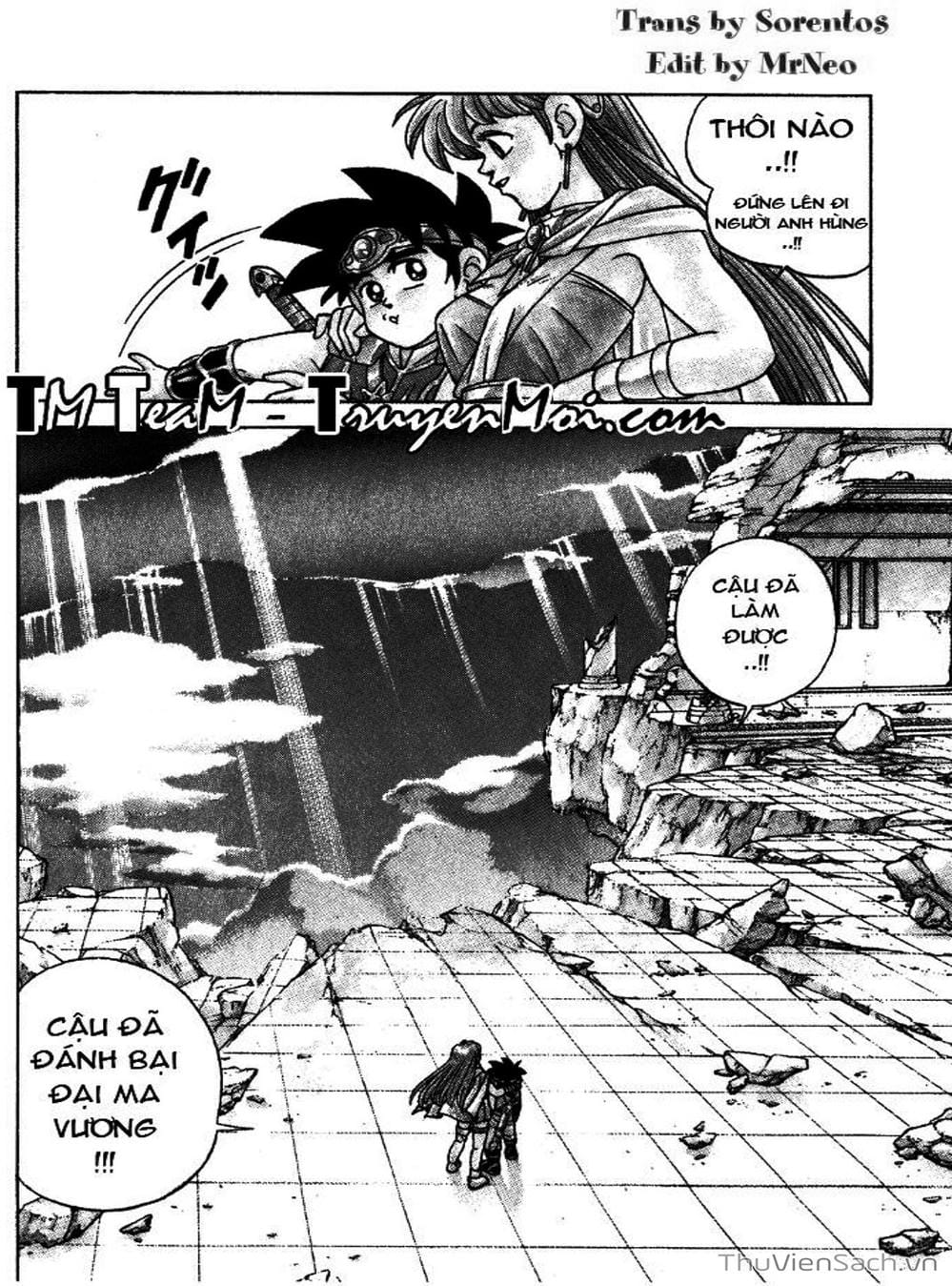 Truyện Tranh Dấu Ấn Rồng Thiêng - Dragon Quest trang 4