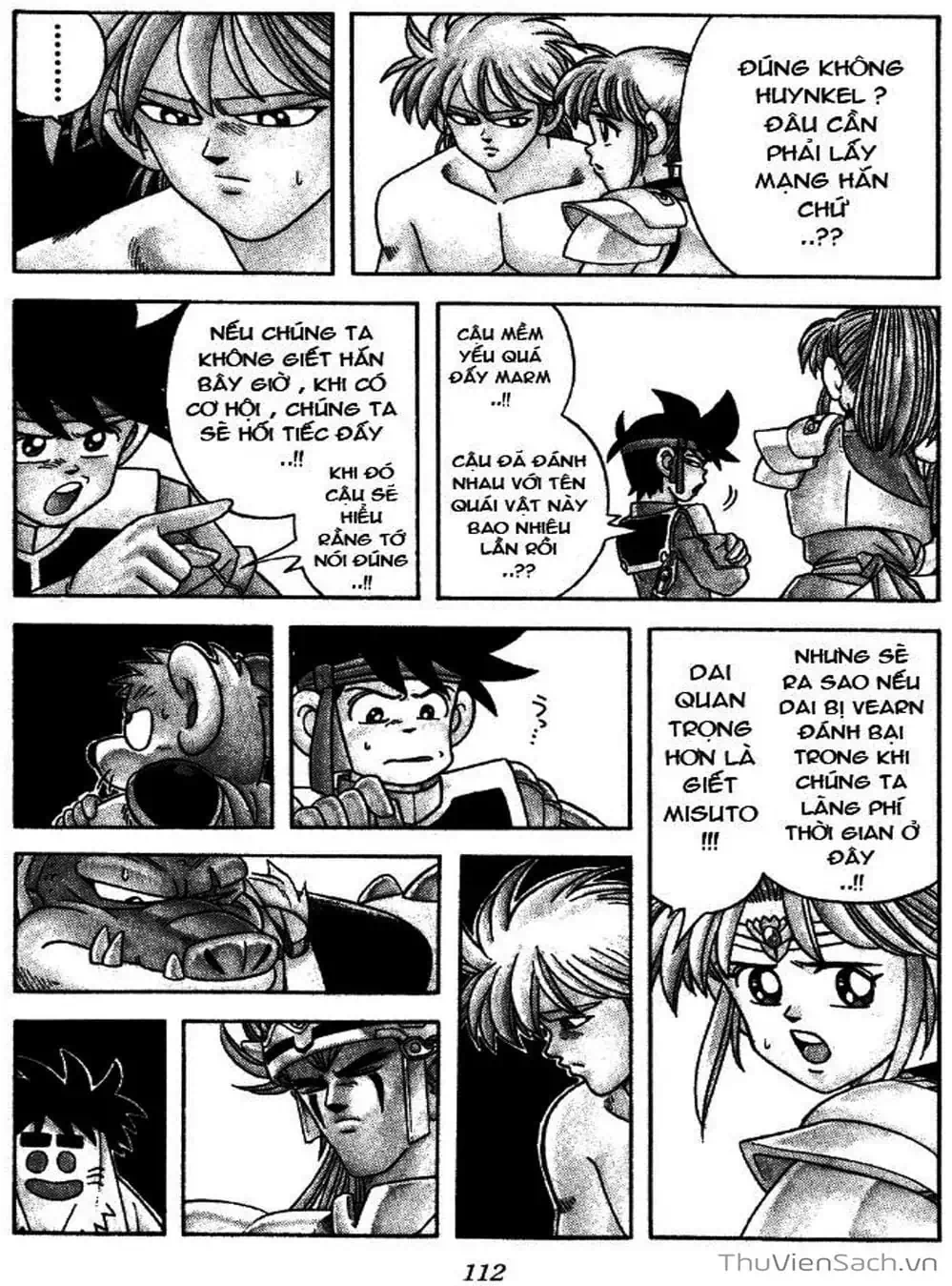 Truyện Tranh Dấu Ấn Rồng Thiêng - Dragon Quest trang 4