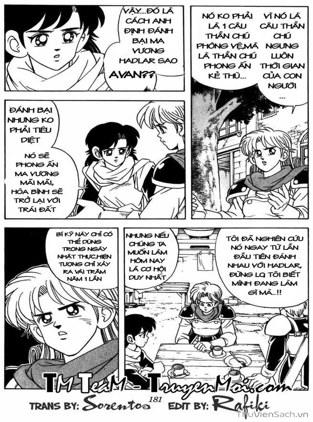 Truyện Tranh Dấu Ấn Rồng Thiêng - Dragon Quest trang 4