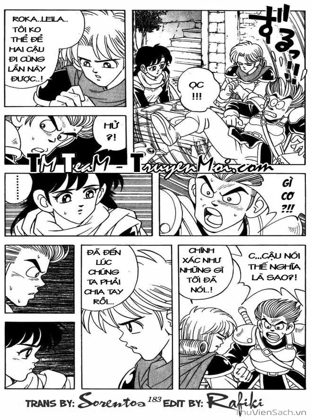 Truyện Tranh Dấu Ấn Rồng Thiêng - Dragon Quest trang 4