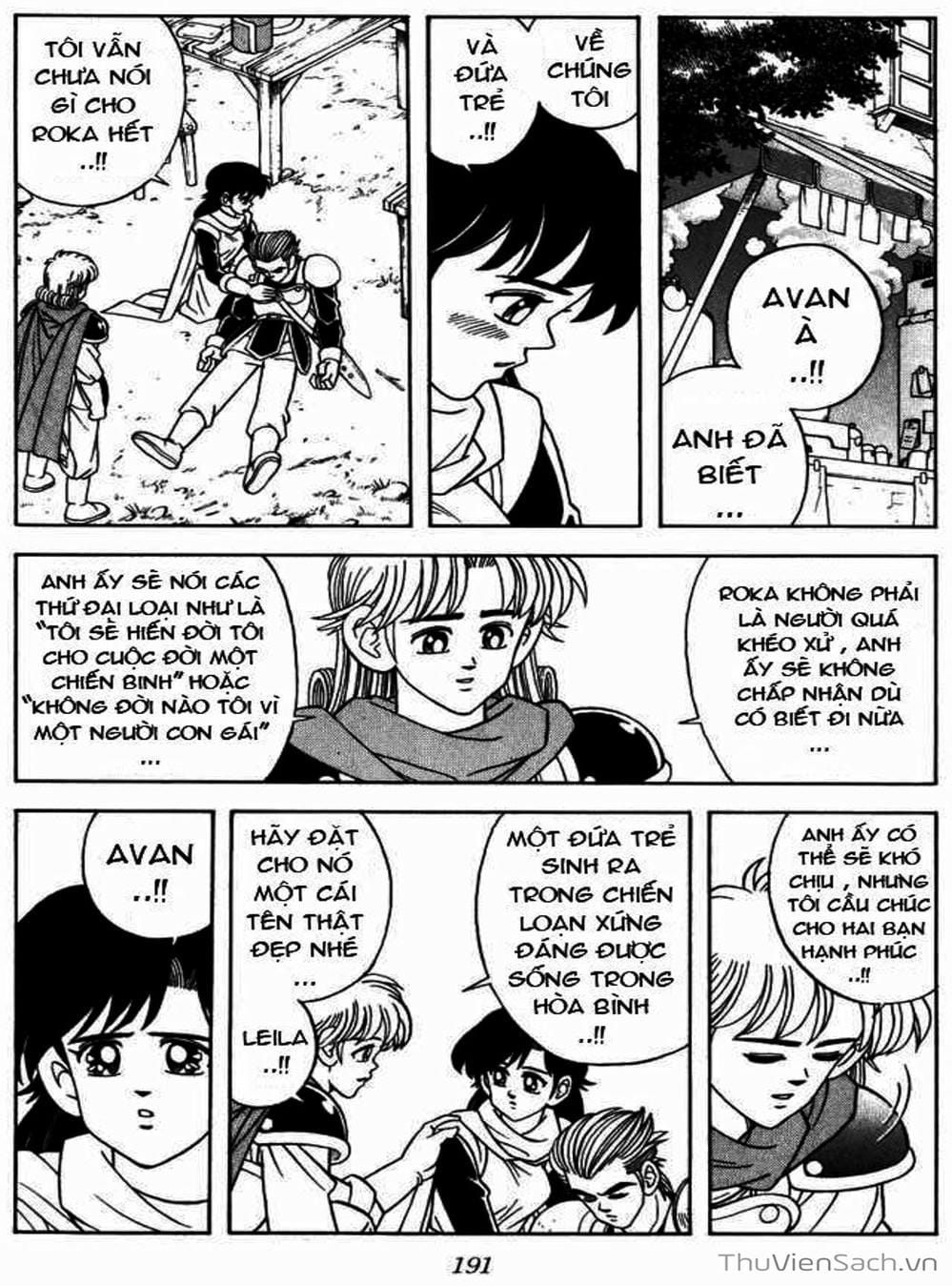 Truyện Tranh Dấu Ấn Rồng Thiêng - Dragon Quest trang 4