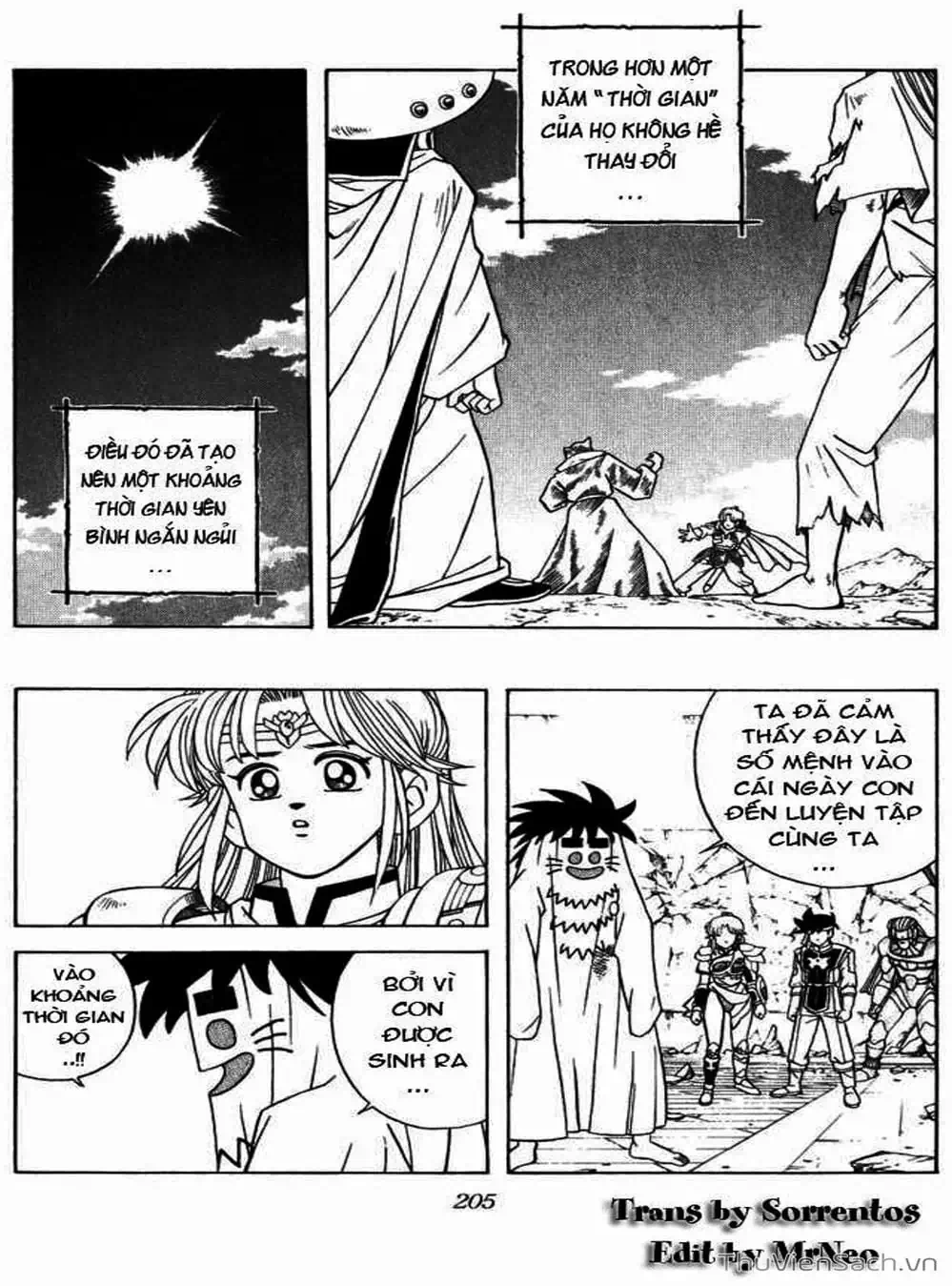 Truyện Tranh Dấu Ấn Rồng Thiêng - Dragon Quest trang 4