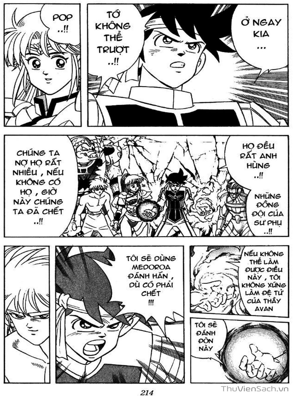 Truyện Tranh Dấu Ấn Rồng Thiêng - Dragon Quest trang 4