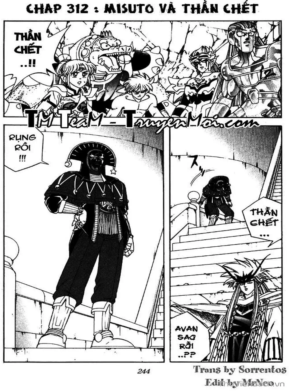 Truyện Tranh Dấu Ấn Rồng Thiêng - Dragon Quest trang 4