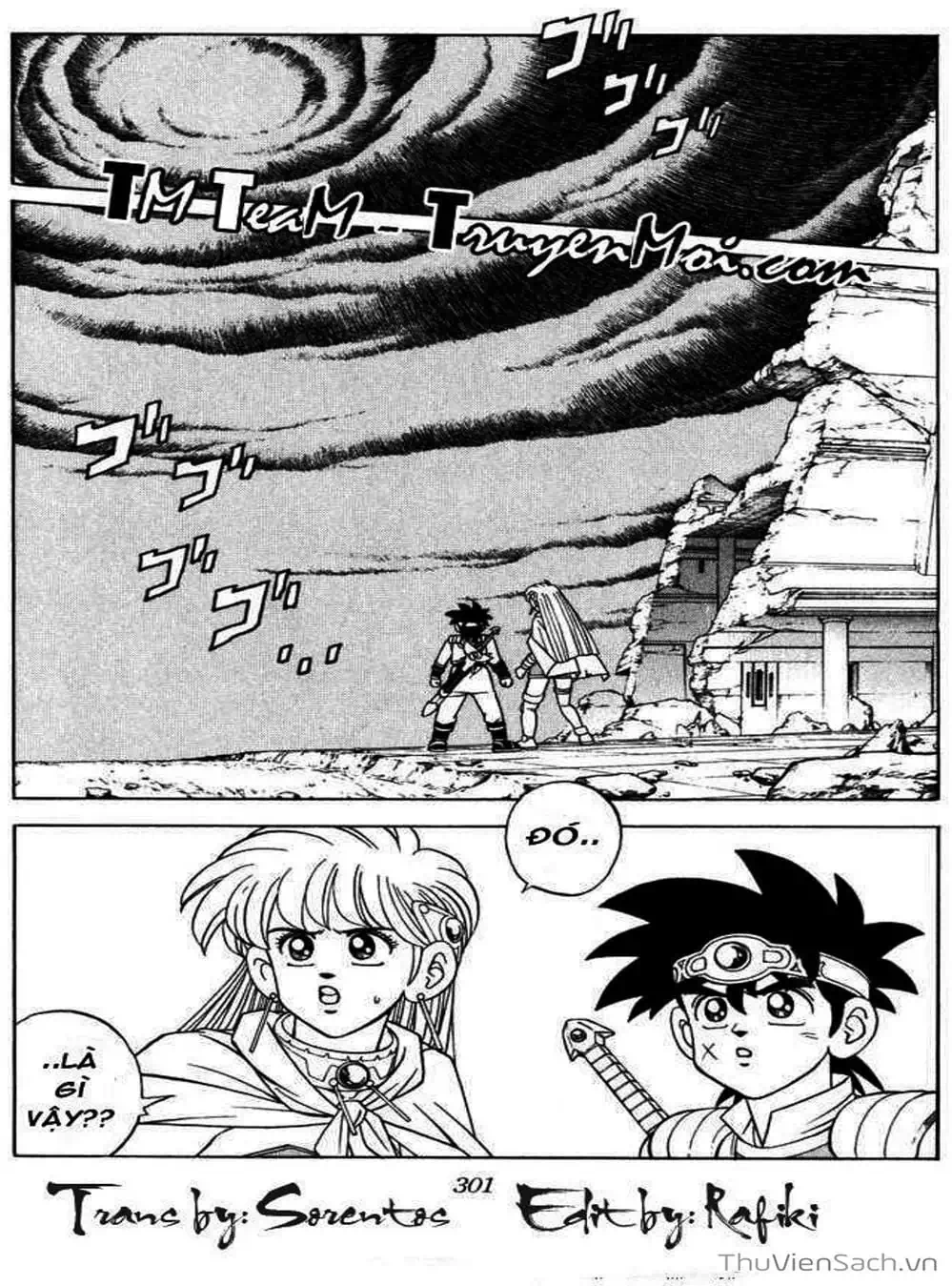 Truyện Tranh Dấu Ấn Rồng Thiêng - Dragon Quest trang 4