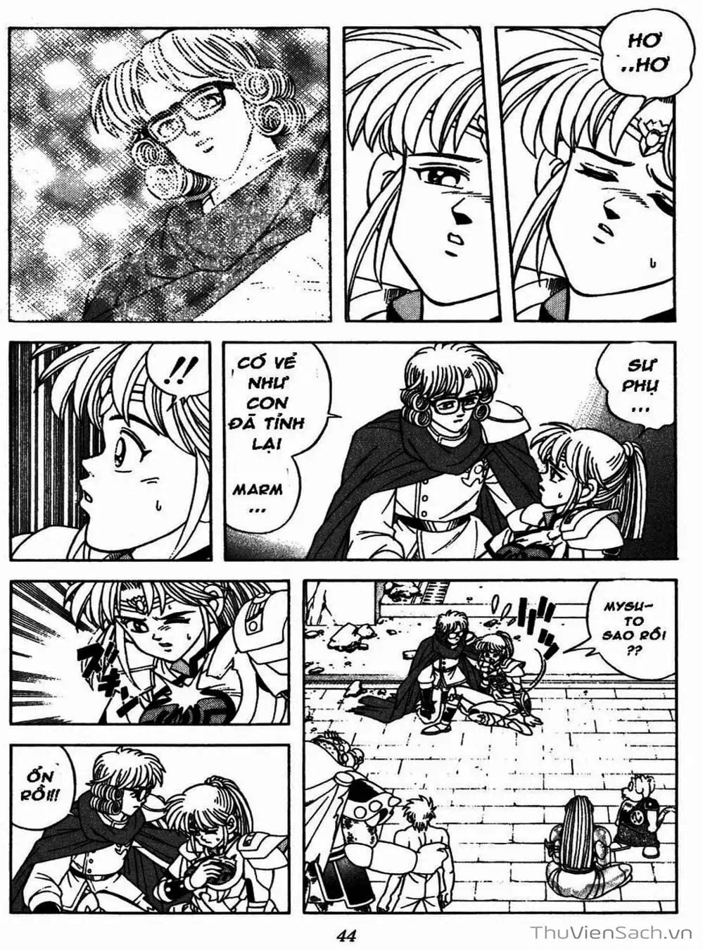 Truyện Tranh Dấu Ấn Rồng Thiêng - Dragon Quest trang 4