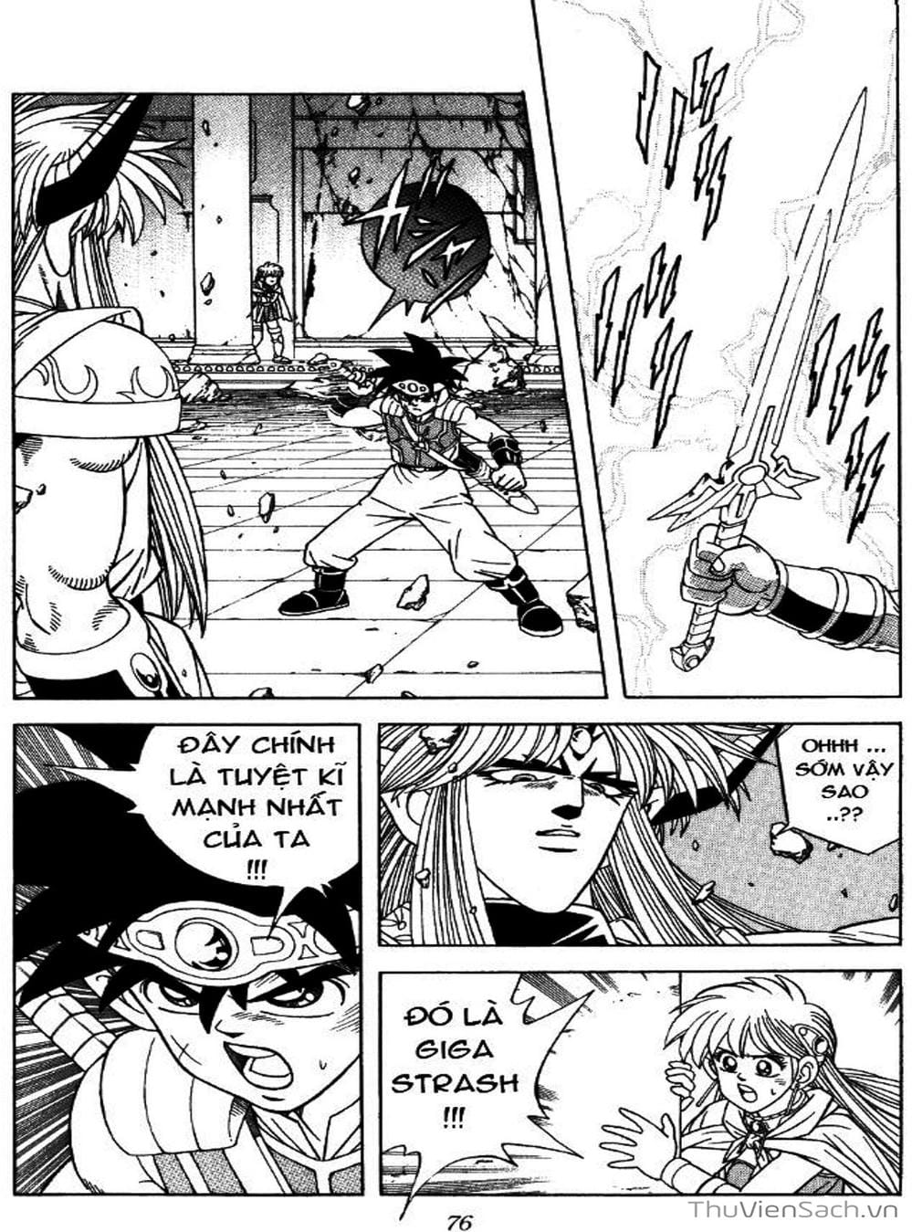 Truyện Tranh Dấu Ấn Rồng Thiêng - Dragon Quest trang 4