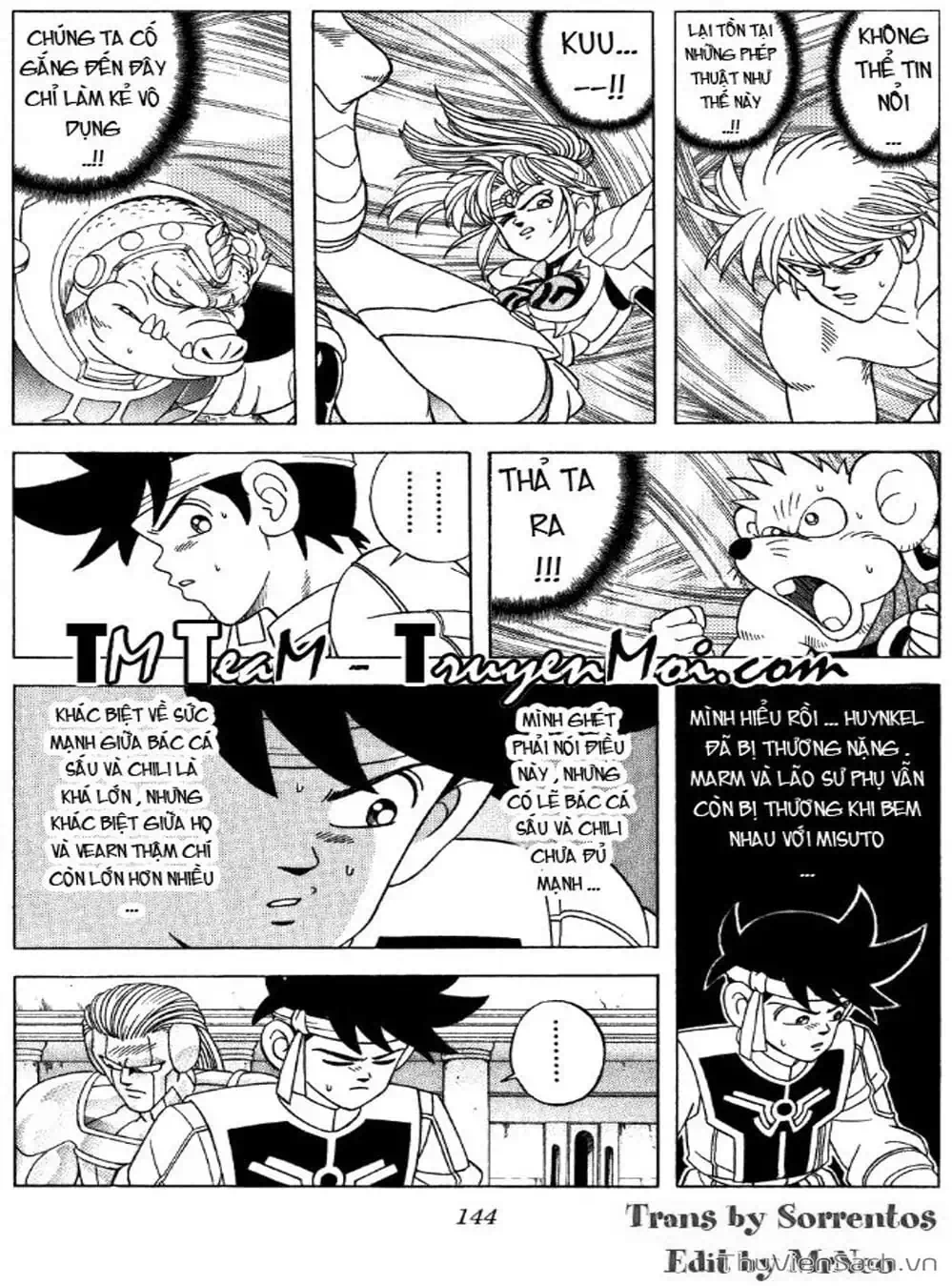 Truyện Tranh Dấu Ấn Rồng Thiêng - Dragon Quest trang 4