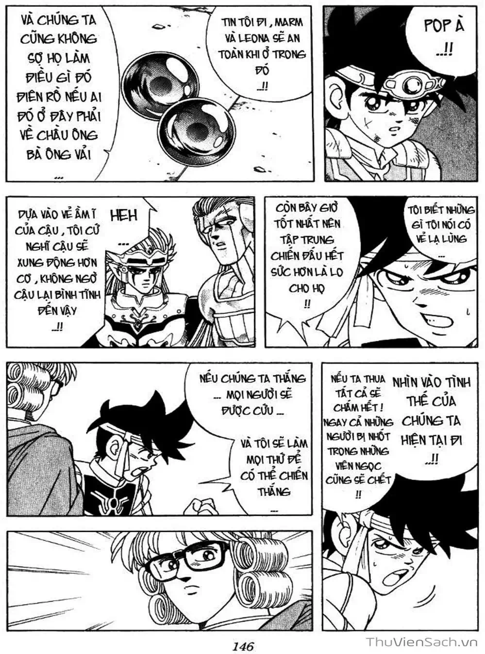 Truyện Tranh Dấu Ấn Rồng Thiêng - Dragon Quest trang 4