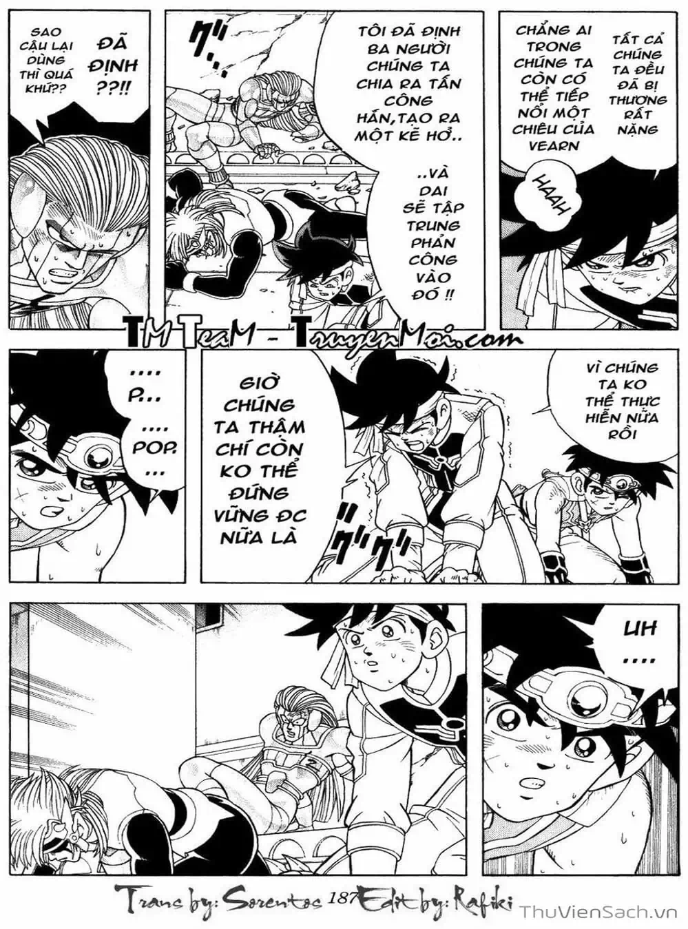 Truyện Tranh Dấu Ấn Rồng Thiêng - Dragon Quest trang 4