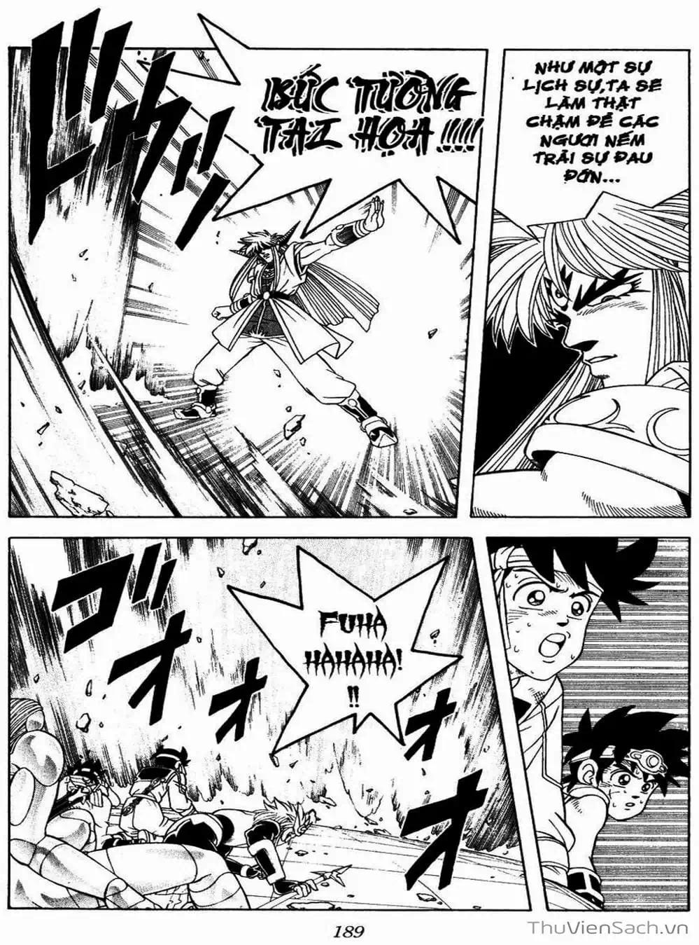 Truyện Tranh Dấu Ấn Rồng Thiêng - Dragon Quest trang 4