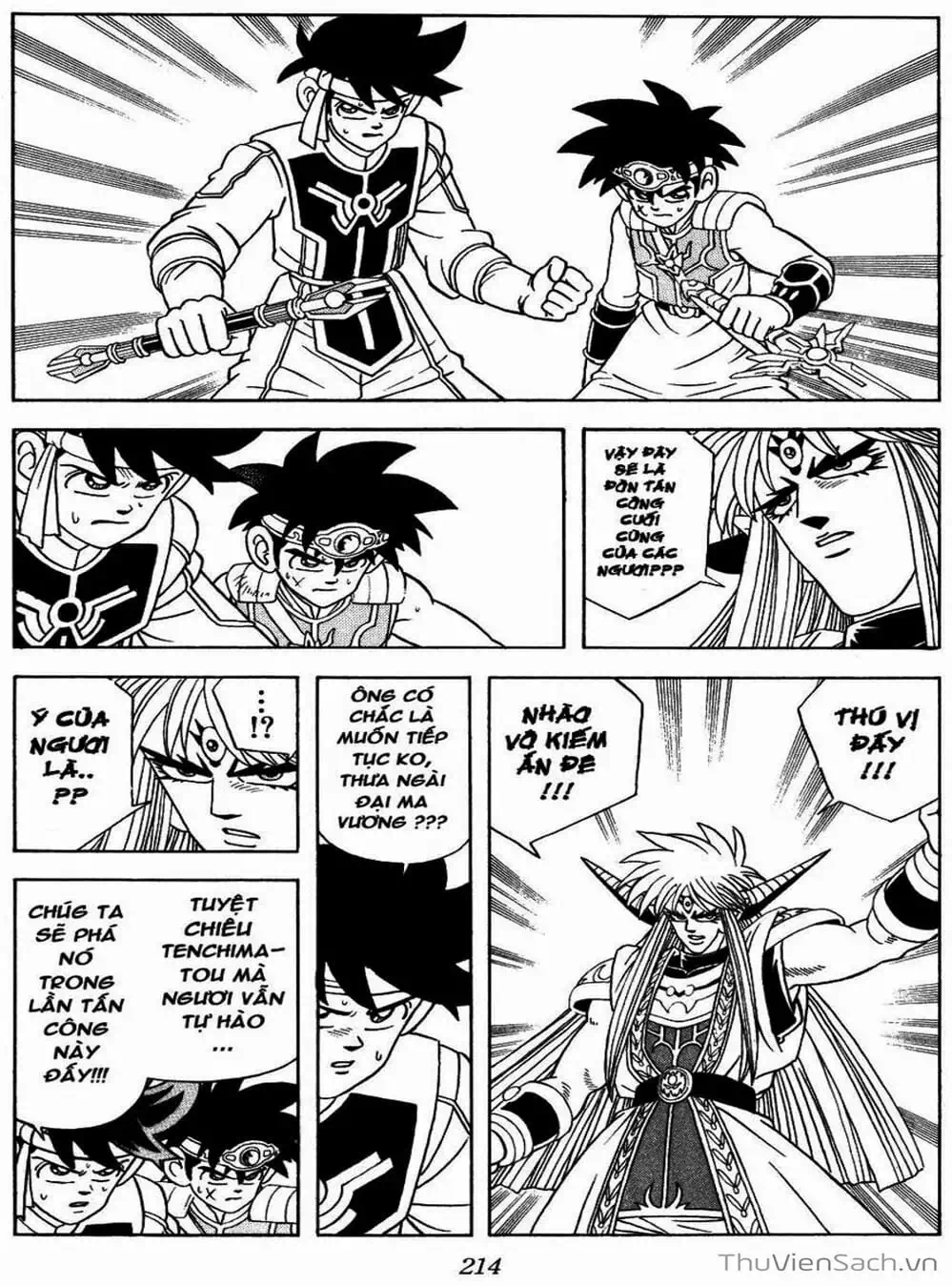 Truyện Tranh Dấu Ấn Rồng Thiêng - Dragon Quest trang 4