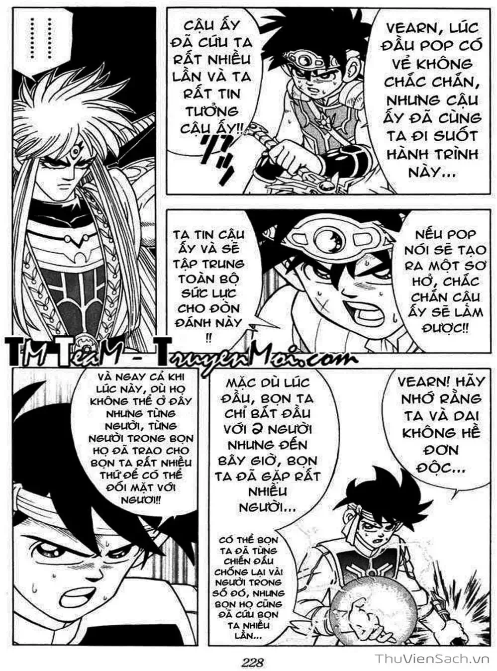 Truyện Tranh Dấu Ấn Rồng Thiêng - Dragon Quest trang 4