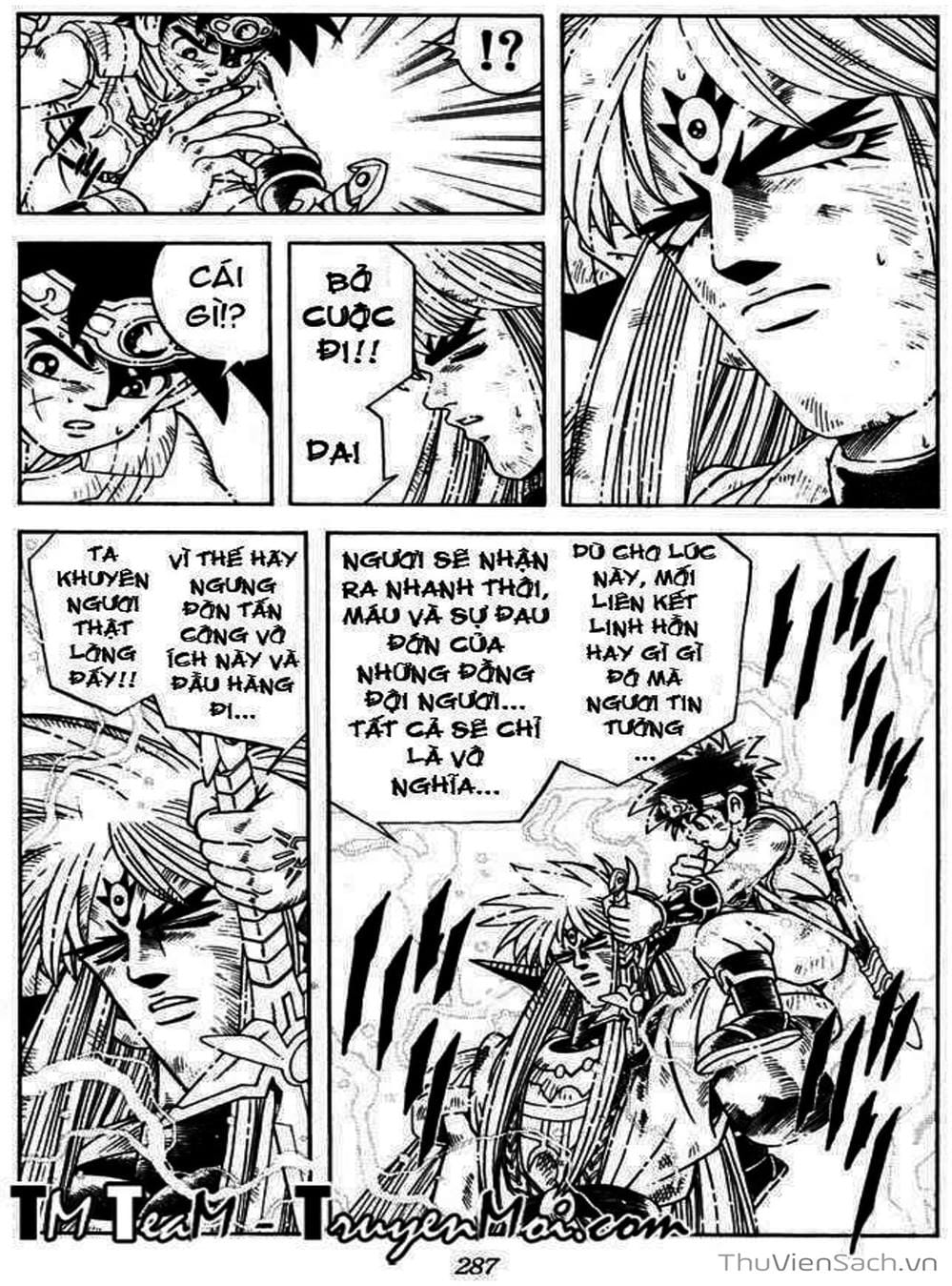 Truyện Tranh Dấu Ấn Rồng Thiêng - Dragon Quest trang 4