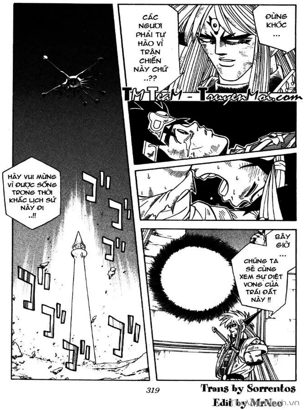 Truyện Tranh Dấu Ấn Rồng Thiêng - Dragon Quest trang 4