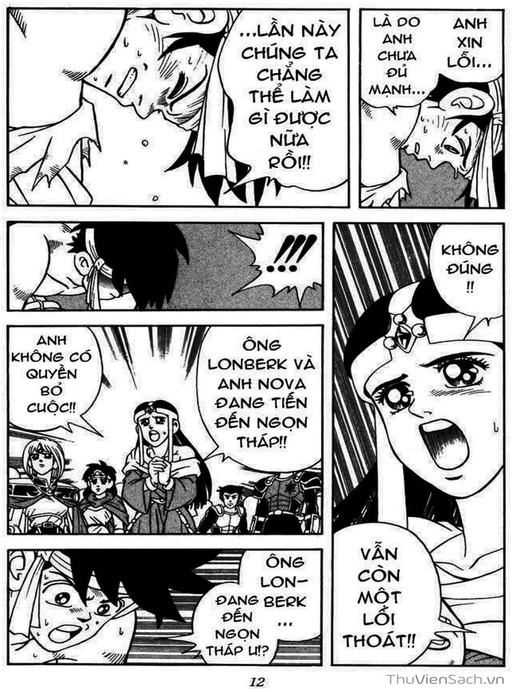 Truyện Tranh Dấu Ấn Rồng Thiêng - Dragon Quest trang 4