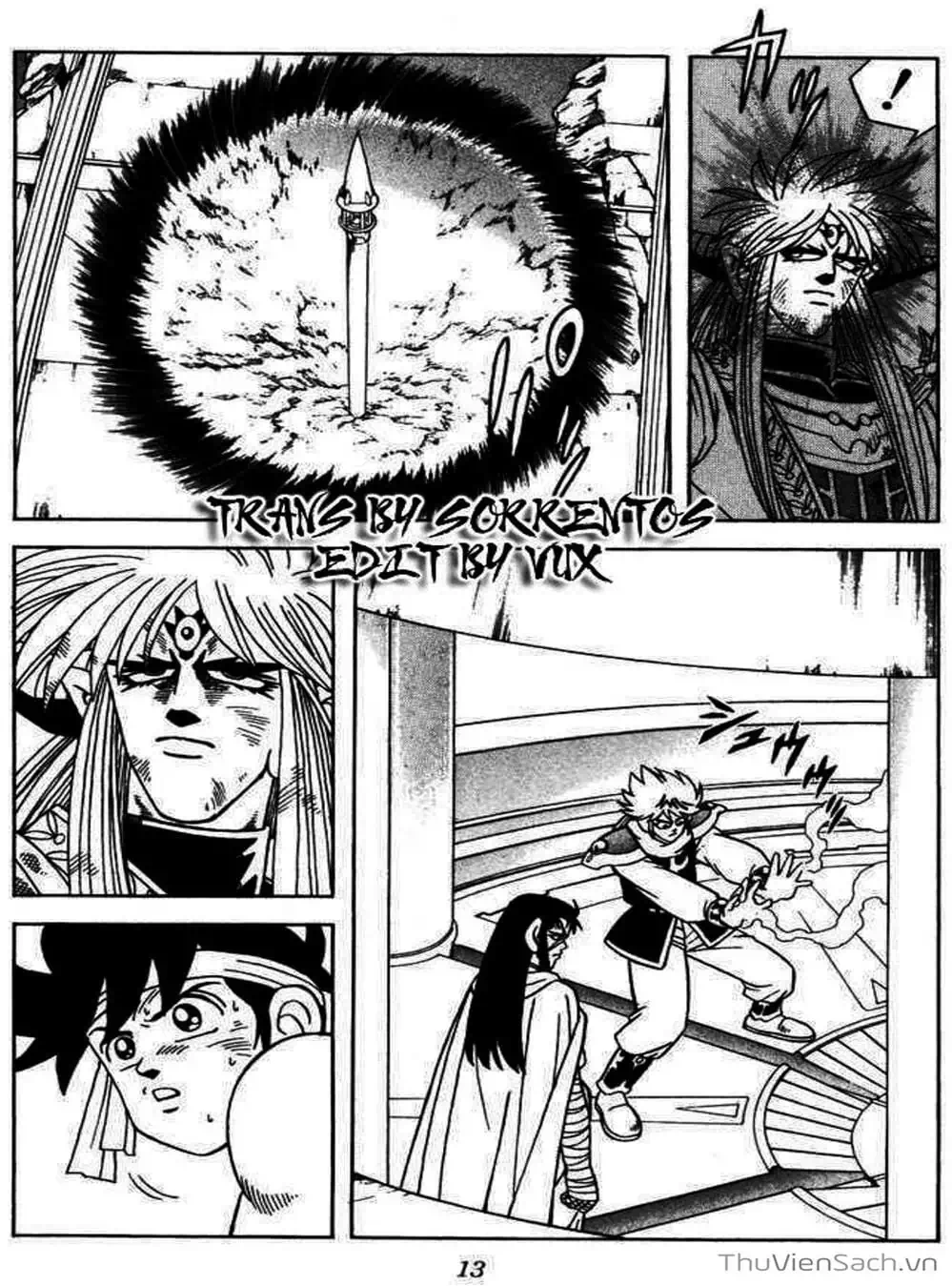 Truyện Tranh Dấu Ấn Rồng Thiêng - Dragon Quest trang 4