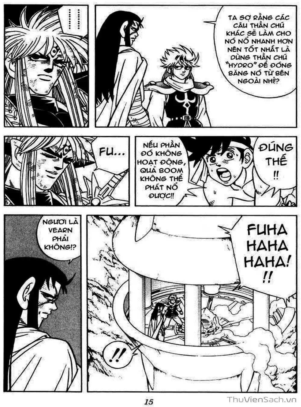 Truyện Tranh Dấu Ấn Rồng Thiêng - Dragon Quest trang 4