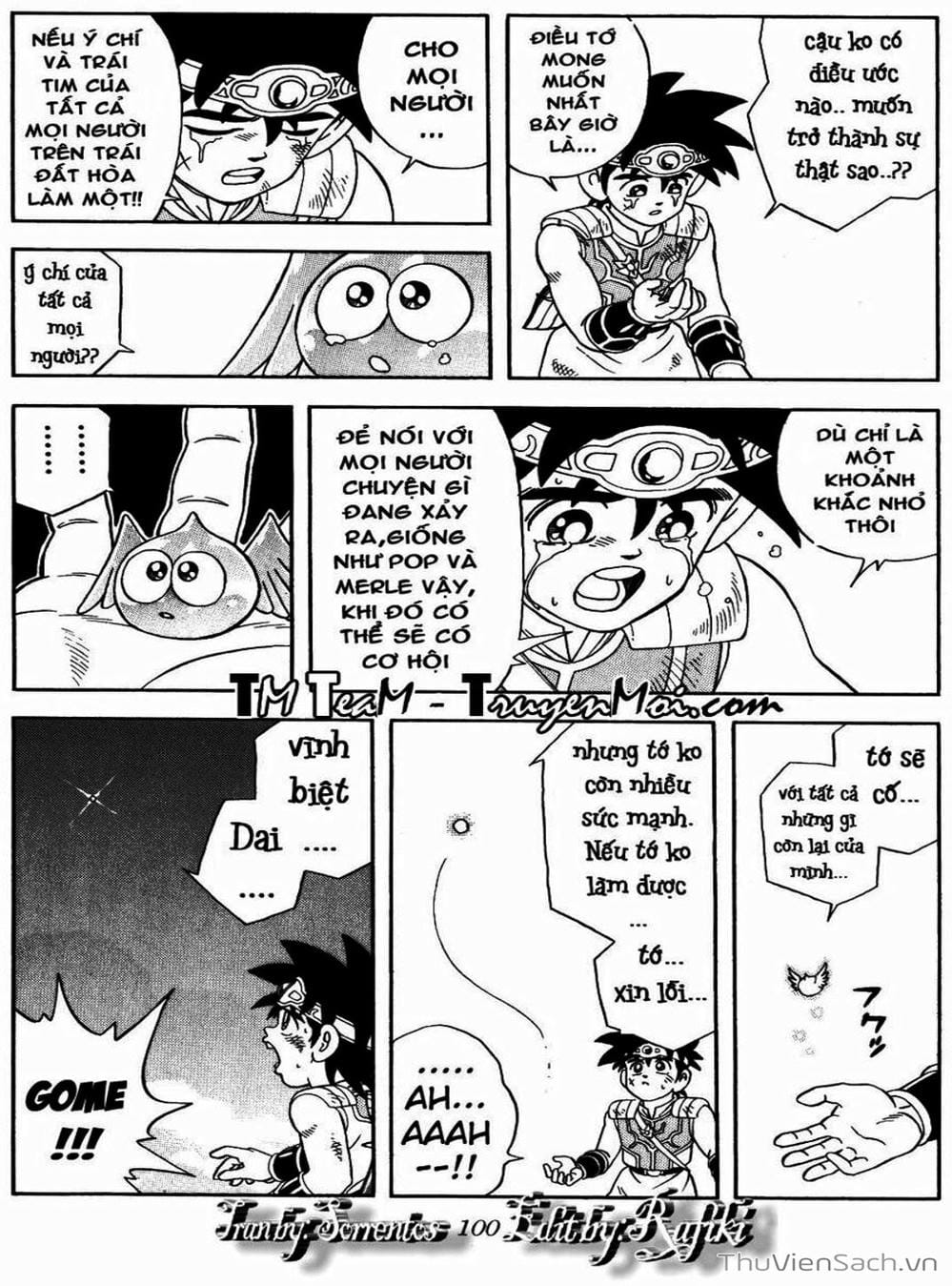 Truyện Tranh Dấu Ấn Rồng Thiêng - Dragon Quest trang 4