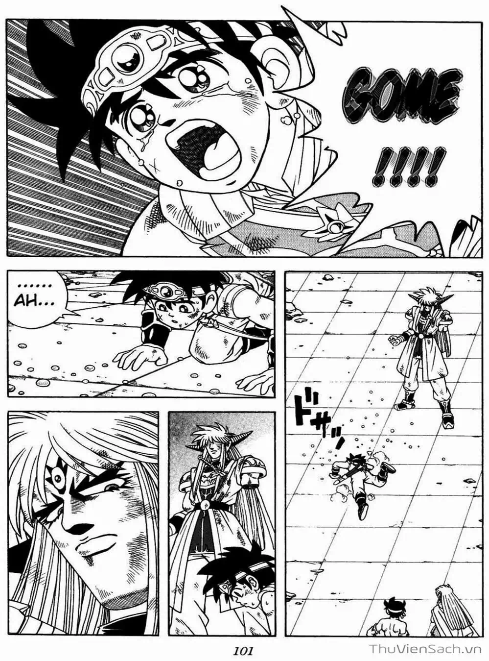 Truyện Tranh Dấu Ấn Rồng Thiêng - Dragon Quest trang 4