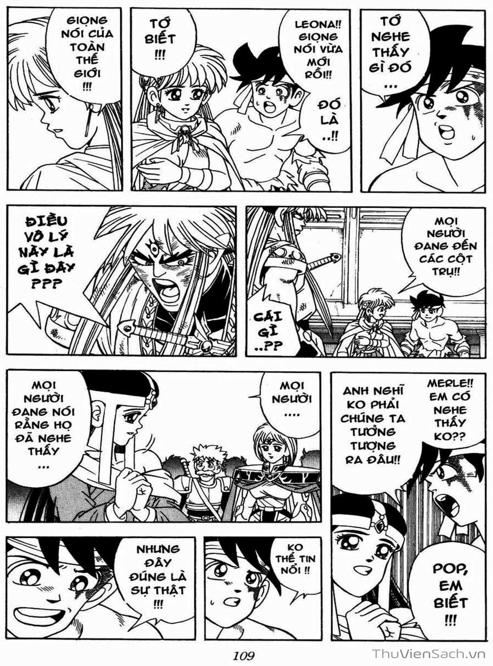 Truyện Tranh Dấu Ấn Rồng Thiêng - Dragon Quest trang 4