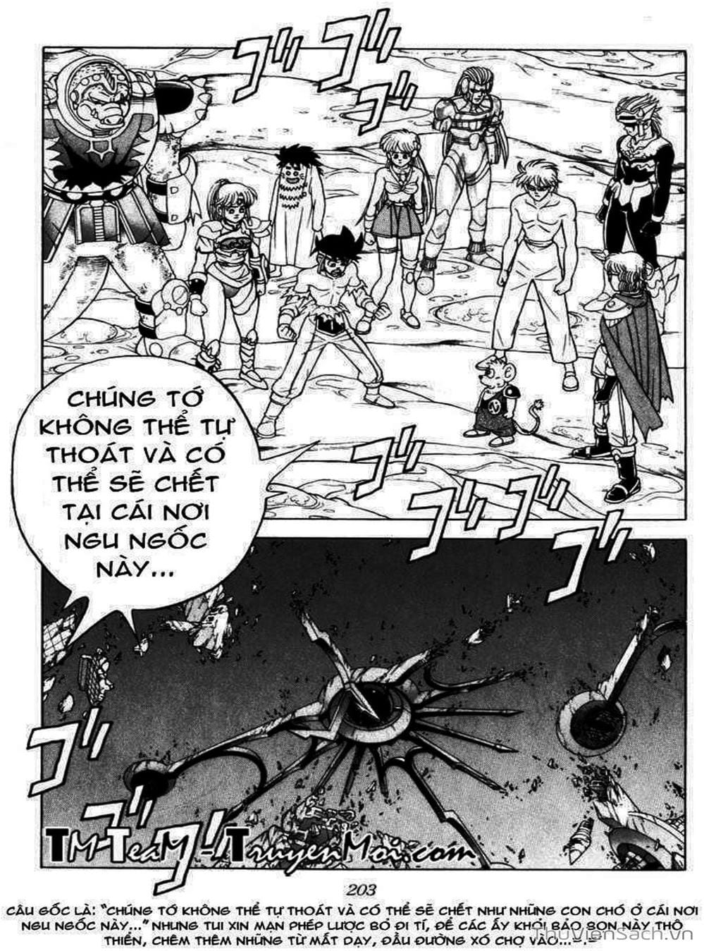 Truyện Tranh Dấu Ấn Rồng Thiêng - Dragon Quest trang 4